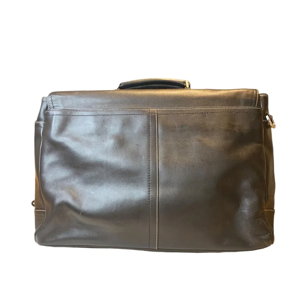 Coach Black Leather Messenger Bag Professional Design
